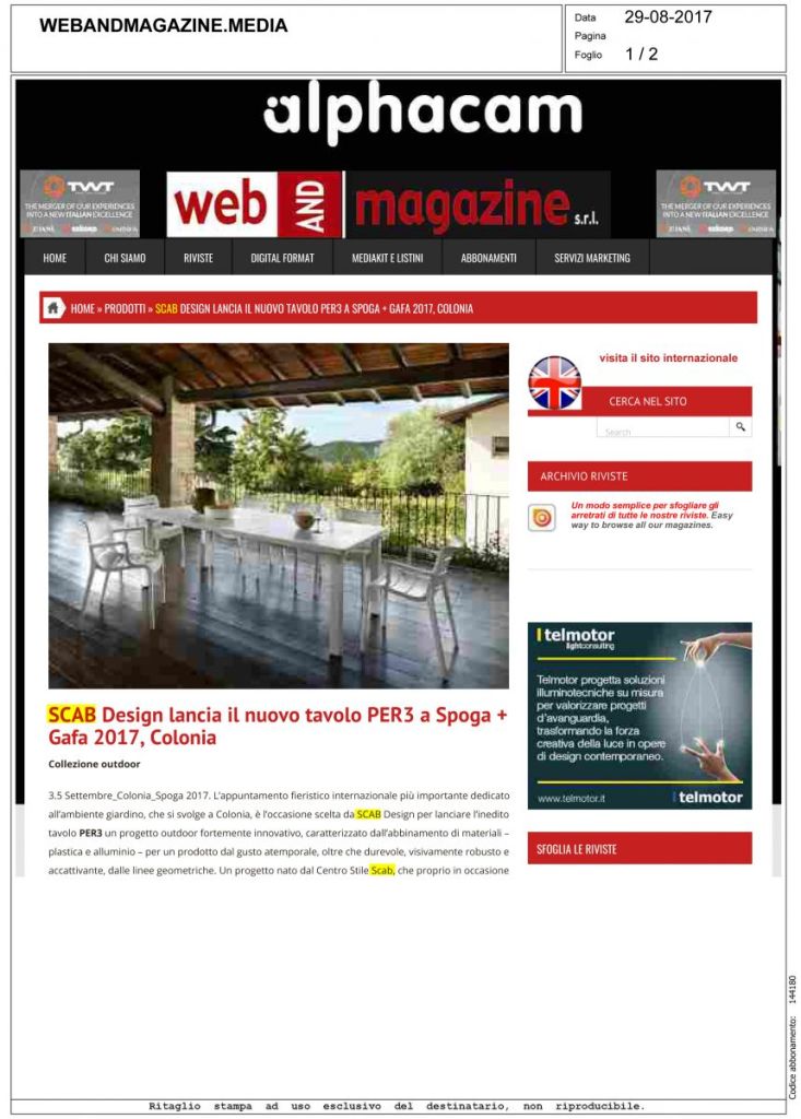 Webandmagazine.media - August 29th, 2017